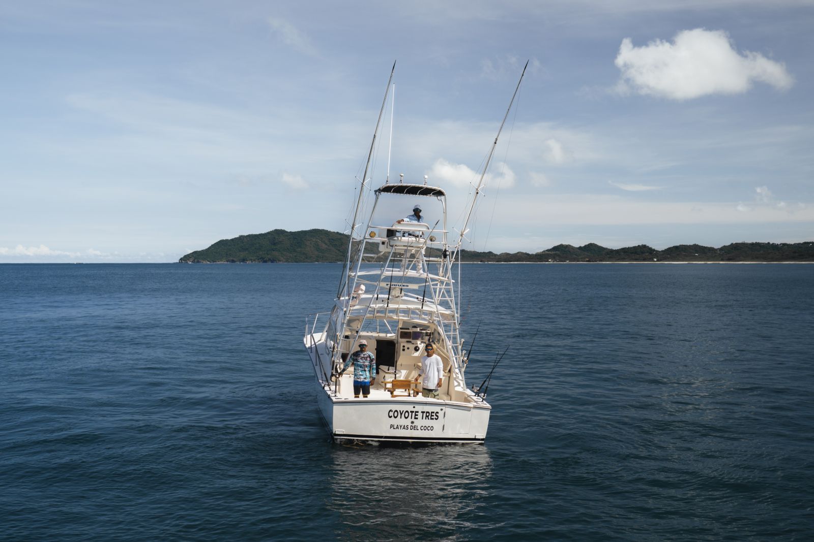 Coyote Tres being driven