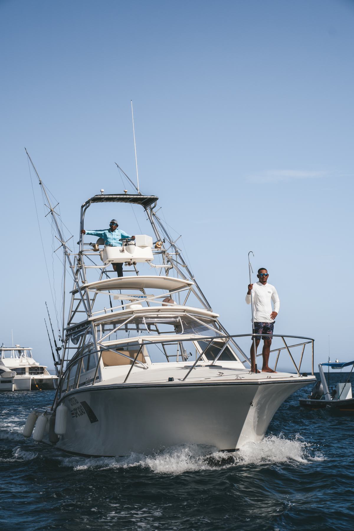 Coyote Tres fishing hook setup