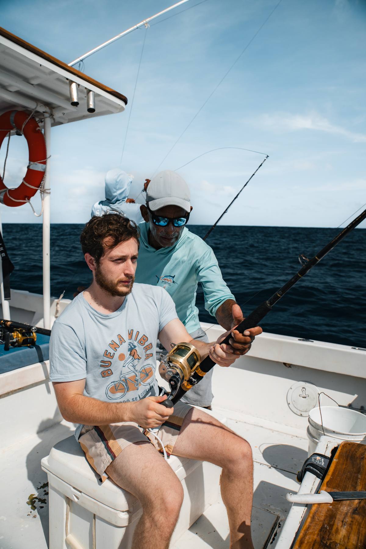 Deep sea fishing adventure