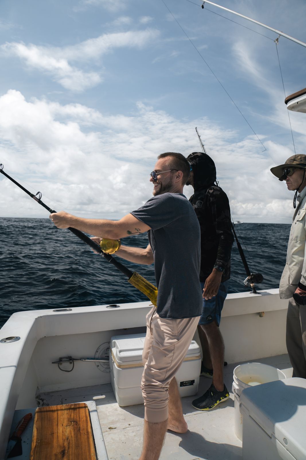 Offshore fishing in Guanacaste