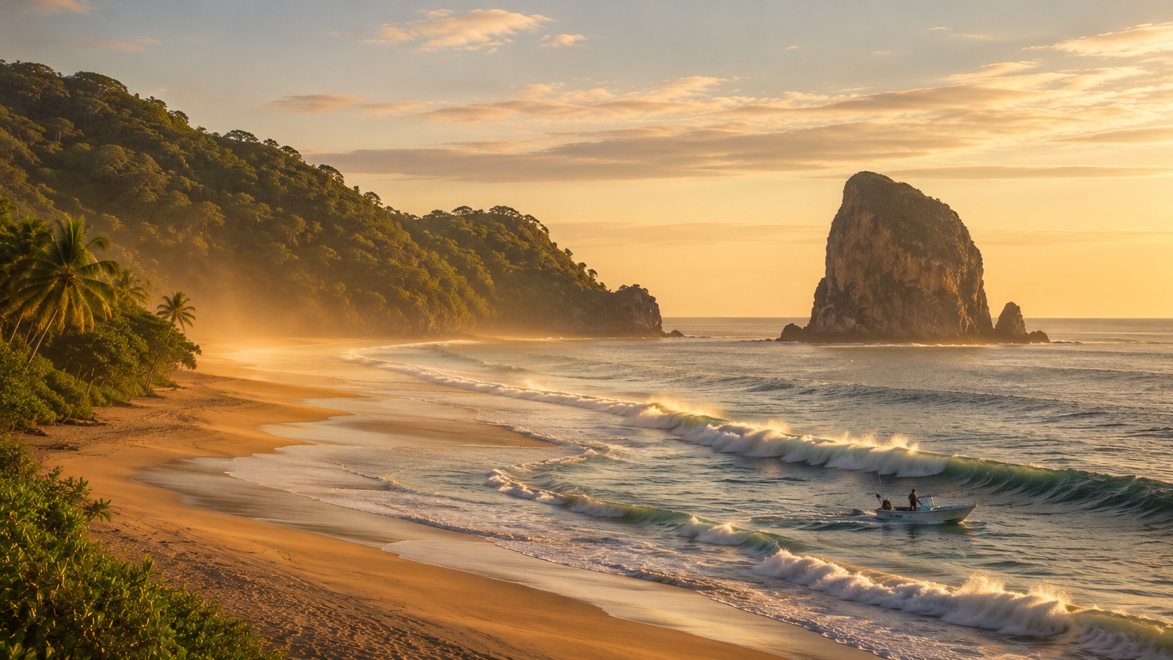 Fishing at Playa Grande & Witch's Rock, Guanacaste, Costa Rica